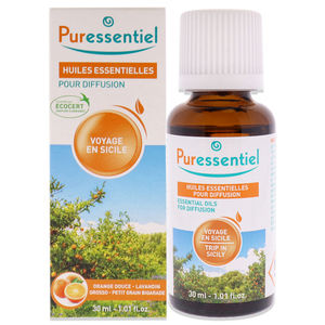 Diffusion Essential Oil - Trip in Sicily by Puressentiel for Unisex -1.01 oz Oil